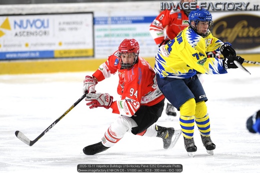 2020-10-11 Valpellice Bulldogs U19-Hockey Pieve 5252 Emanuele Piotto